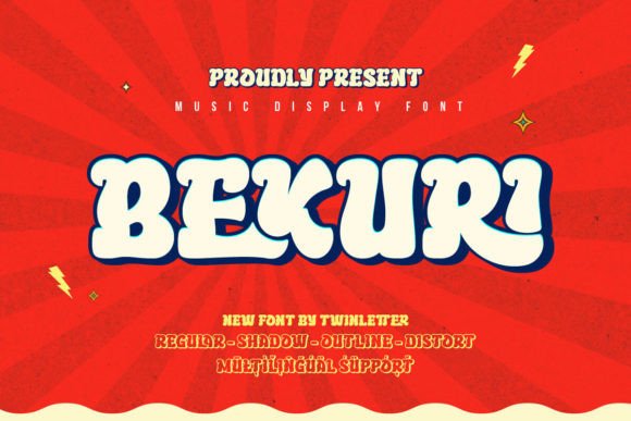 Bekuri Font for Creative Projects