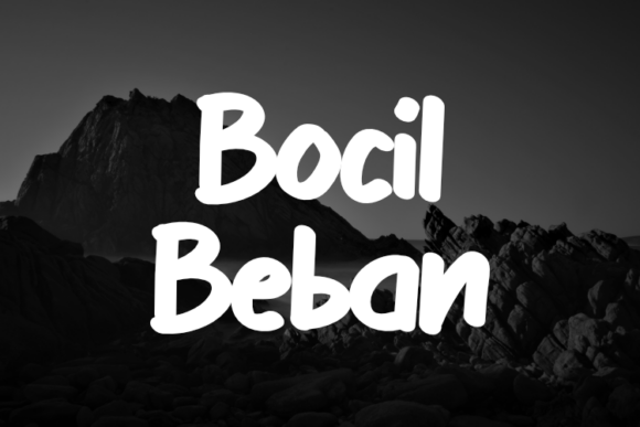 Bocil Beban Font Download