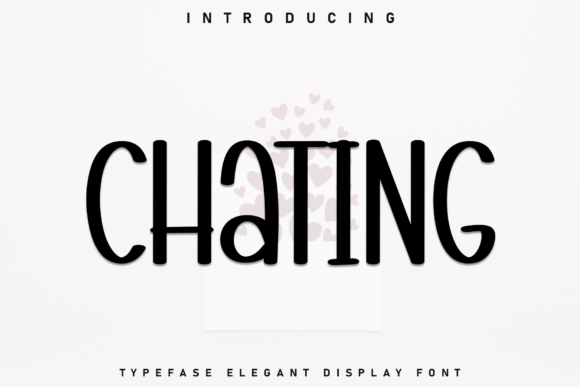 Chating: A Handwritten Font for Creative Brands