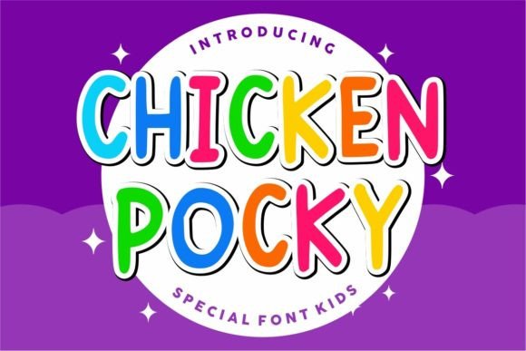 Chicken Pocky Font for Business Branding