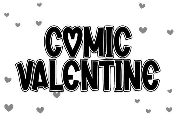 Comic Valentine Font for Creative Projects
