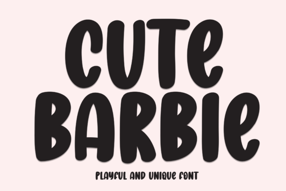 Cute Barbie Font for Business