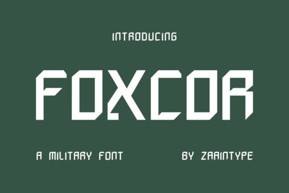 Download Foxcor Font Free