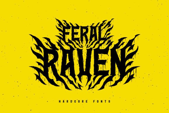Feral Raven Font