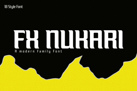 Fx Nukari: A Display Font with Bold Personality