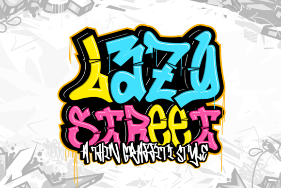 Lazy Street Font for Bold Campaigns