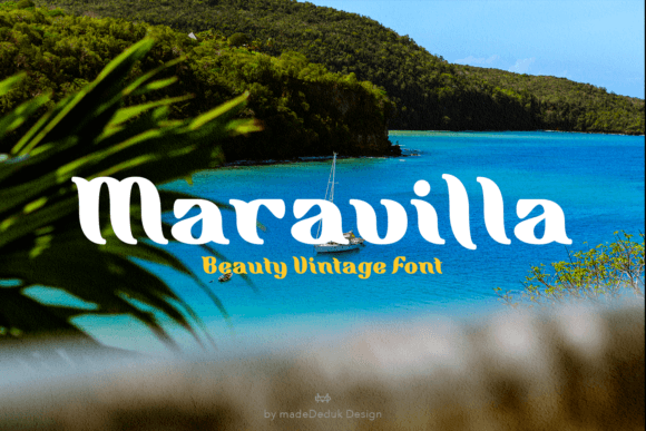 Maravilla: A Vintage Font for Polished Branding