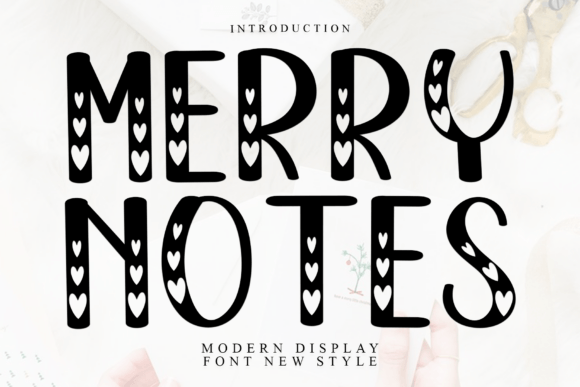 Merry Notes Font for Business Branding