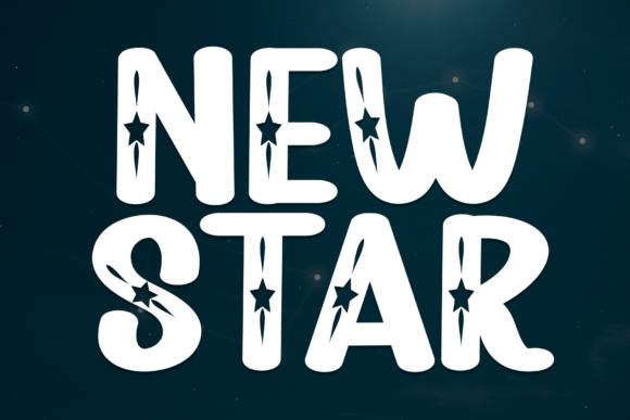 New Star Font for Web Design
