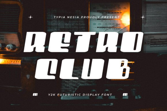 Retro Club Font for Creative Projects