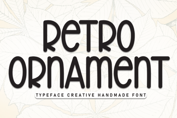 Retro Ornament Font