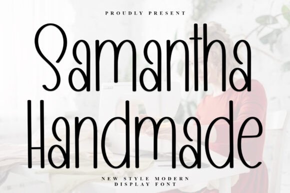 Samantha Handmade Font