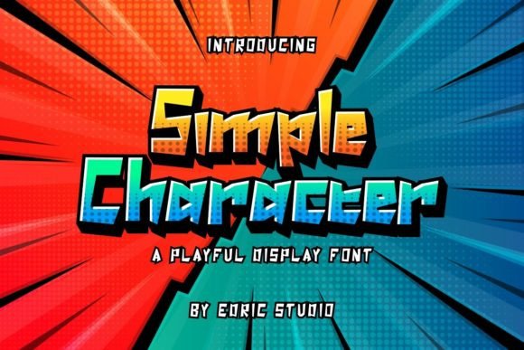 Simple Character Font for Business