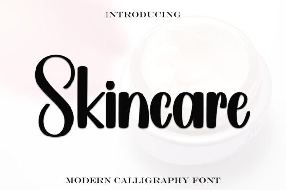 Skincare Font for Bold Design