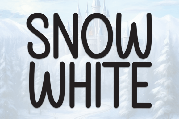 Snow White Font Review