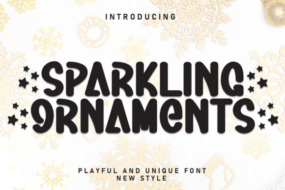 Sparkling Ornaments Font