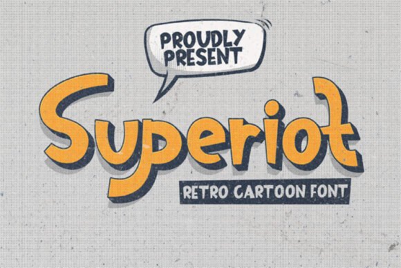Superiot Font for Creative Web Design