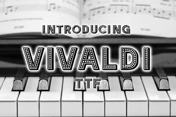 Vivaldi Font for Creative Design