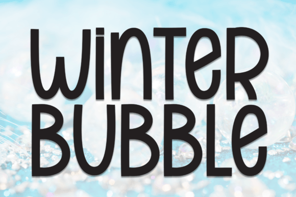 Winter Bubble Font