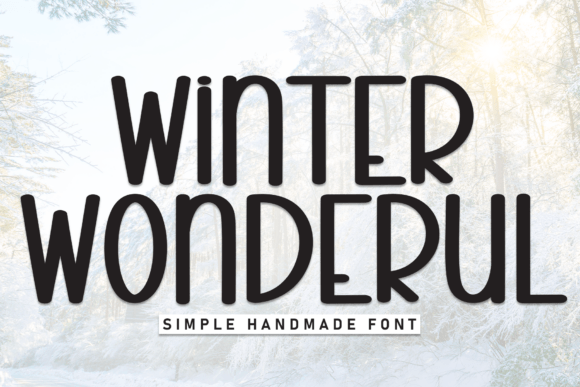 Winter Wondeful Font for Business Branding