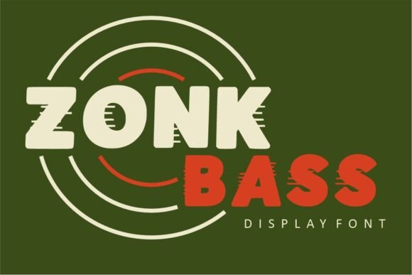 Zonk Bass Font for Bold Branding